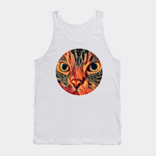 Anxious floppy cat Tank Top